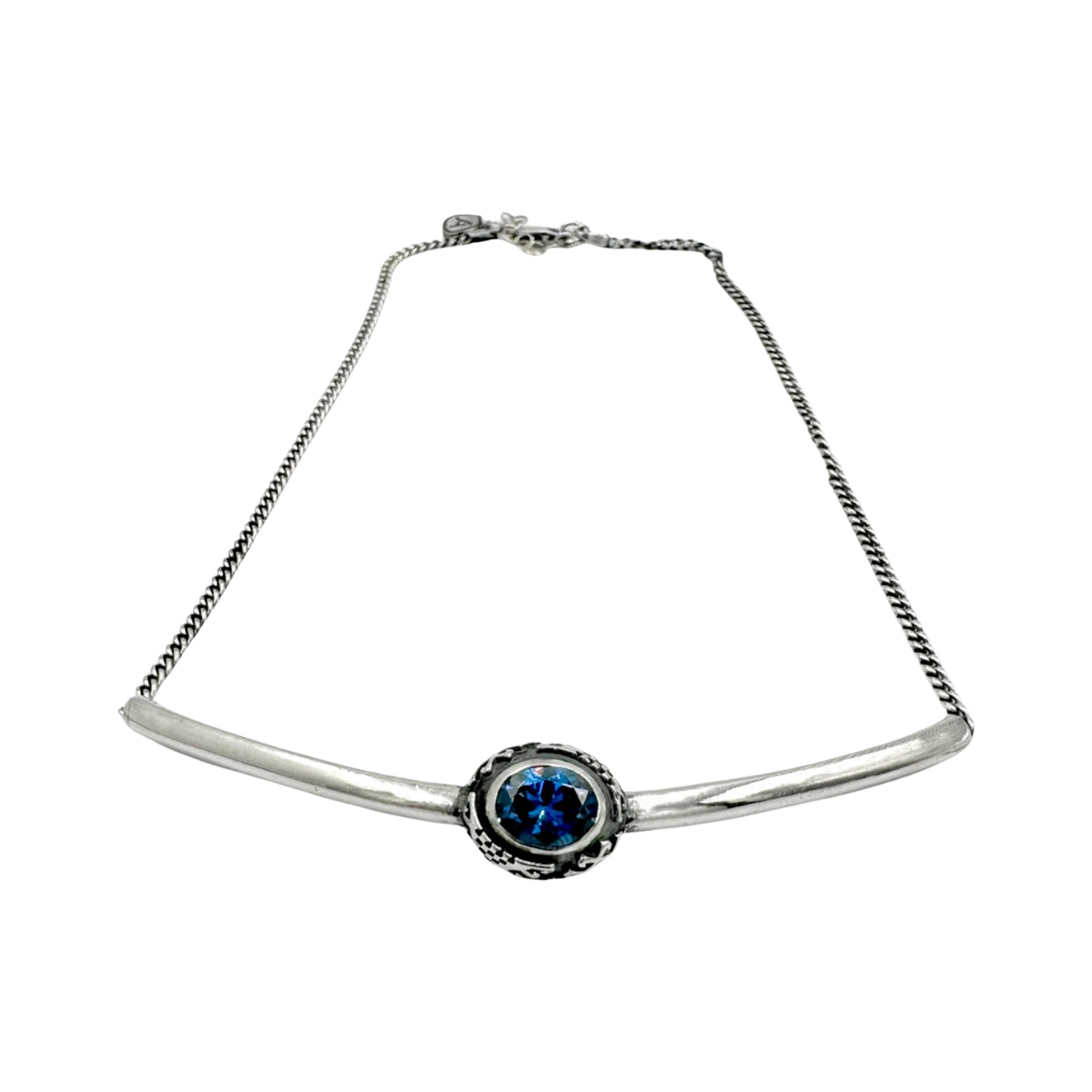 Chant Arzo Azura London Blue Stone Necklace