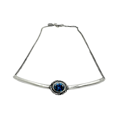 Chant Arzo Azura London Blue Stone Necklace