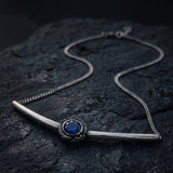 Azura London Blue Stone Necklace