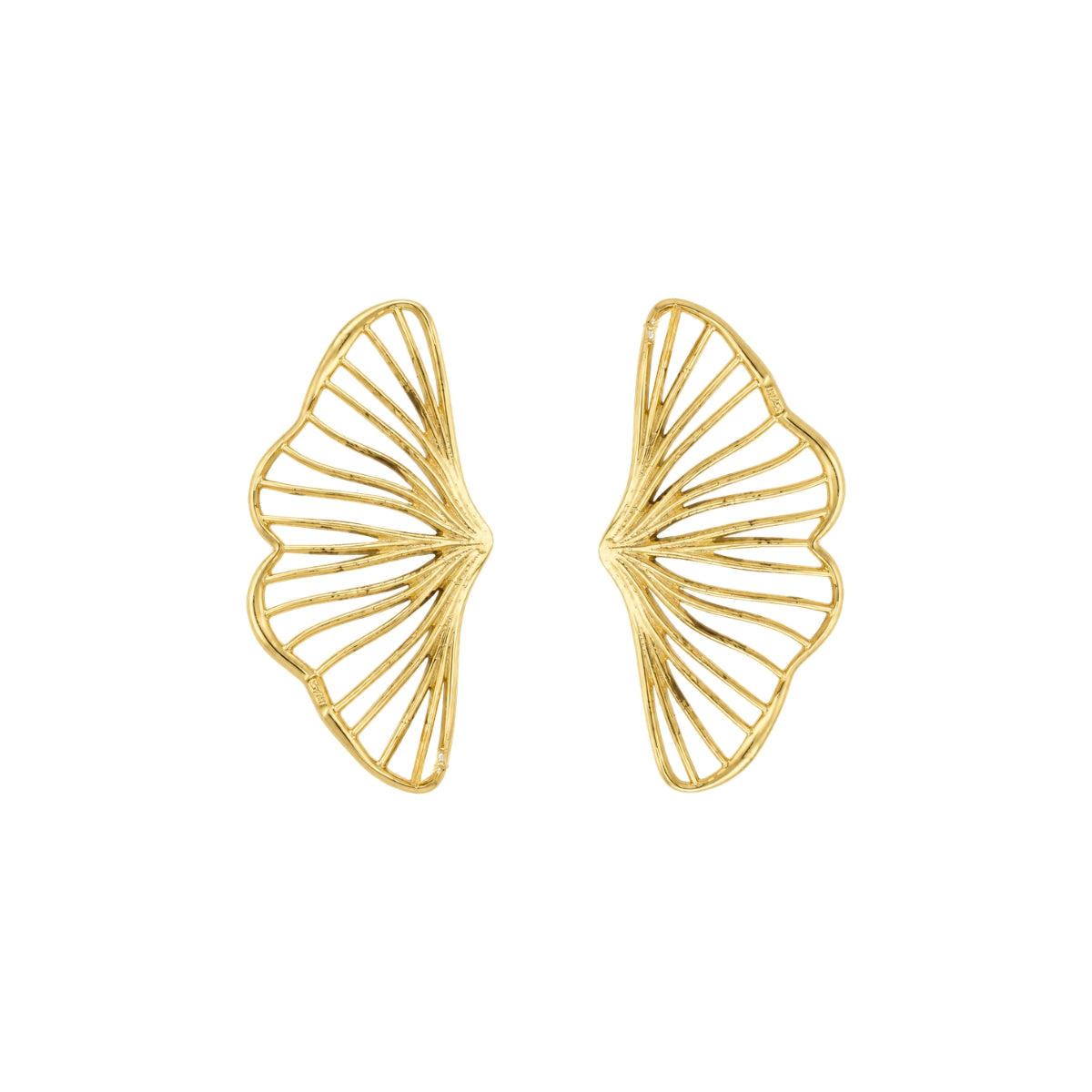 Ginkgo Leaf Earrings