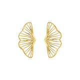Ginkgo Leaf Earrings
