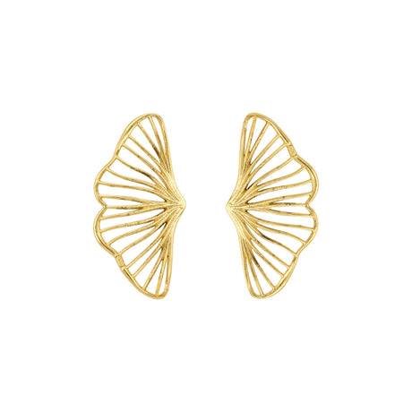 Ginkgo Leaf Earrings