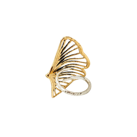 Ginkgo Leaf Ring