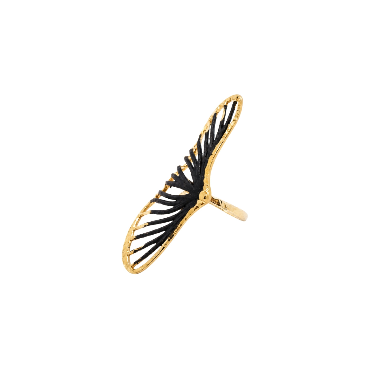 Ginkgo Leaf Ring