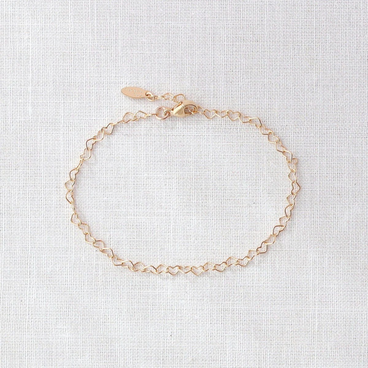 Kris Nations Heart Chain Bracelet