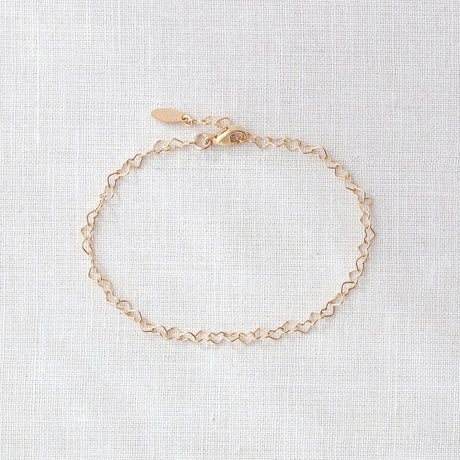 Kris Nations Heart Chain Bracelet