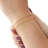 Kris Nations Heart Chain Bracelet