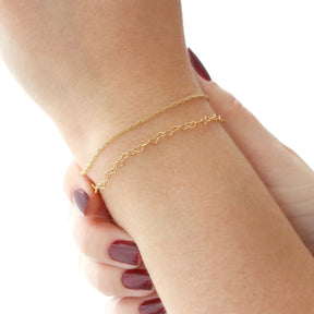 Kris Nations Heart Chain Bracelet