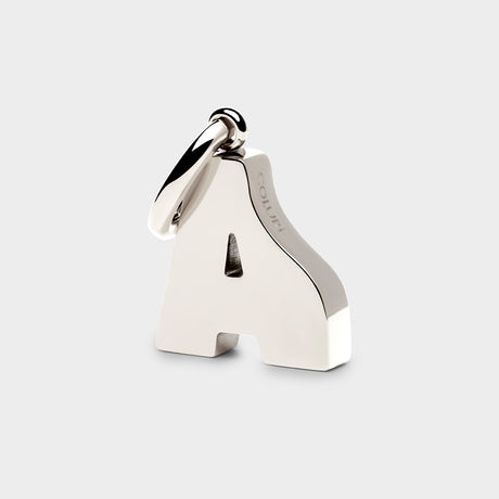 Silver Letter Charm
