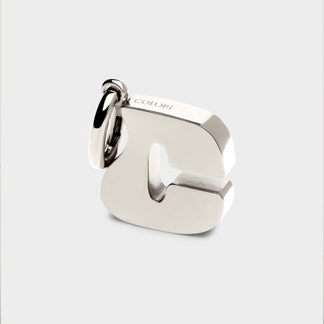 Silver Letter Charm