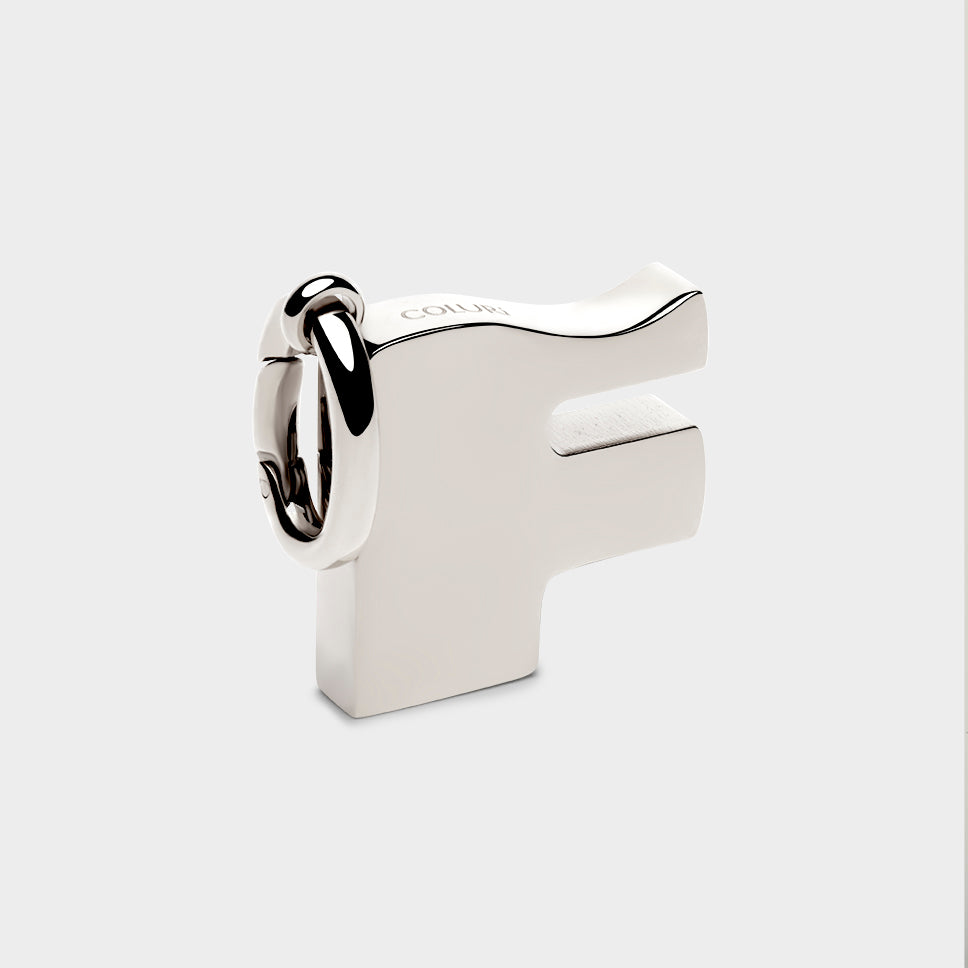 Silver Letter Charm