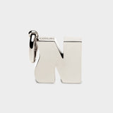 Silver Letter Charm