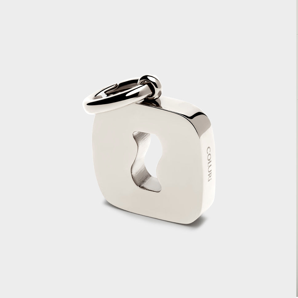 Silver Letter Charm