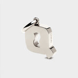 Silver Letter Charm