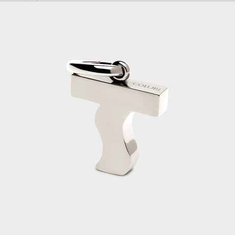 Silver Letter Charm