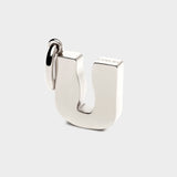 Silver Letter Charm