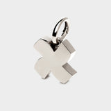 Silver Letter Charm