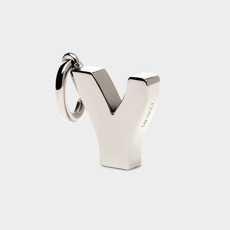 Silver Letter Charm