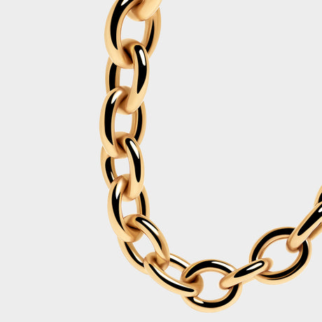 Thick Charm Chain Necklace