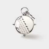 Silver Double-Sided Zodiac Charm