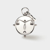 Silver Double-Sided Zodiac Charm