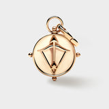 Gold Double-Sided Zodiac Charm