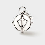 Silver Double-Sided Zodiac Charm