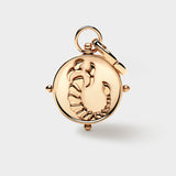 Gold Double-Sided Zodiac Charm