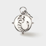 Silver Double-Sided Zodiac Charm