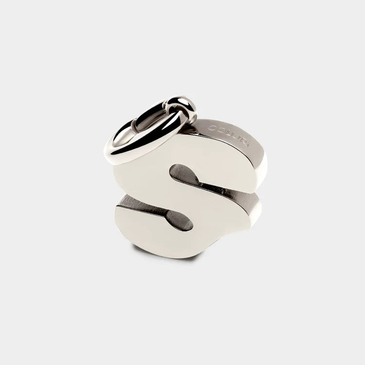 Silver Letter Charm