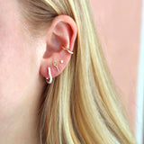 Tennis Racket Stud Earrings