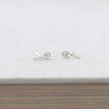 Tennis Racket Stud Earrings