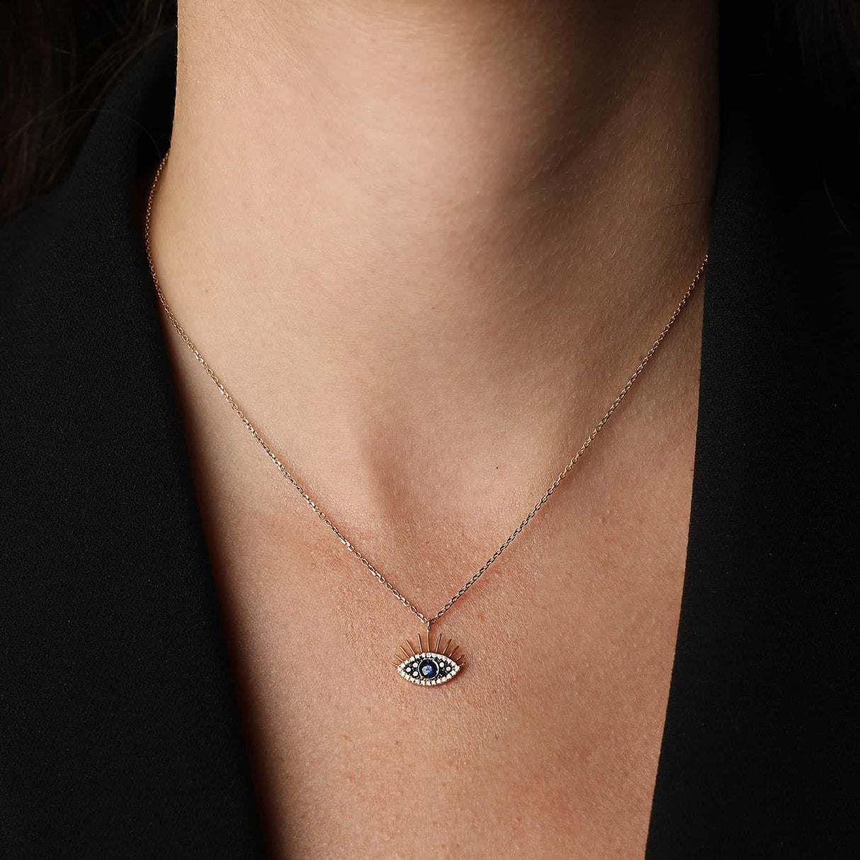 Flirty Eye Necklace