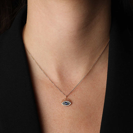 Flirty Eye Necklace