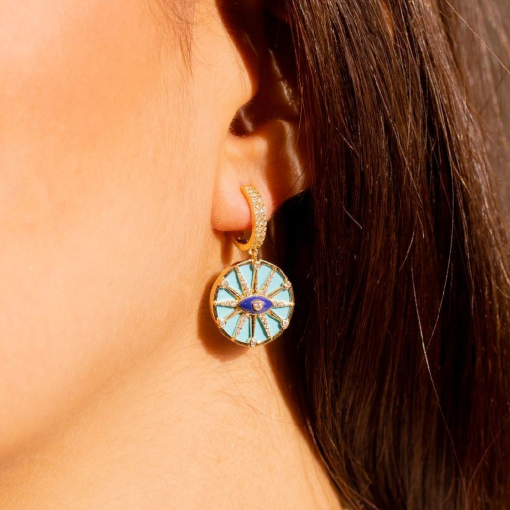 Orchid Jewelry O'hara Eye Earrings | Boom & Mellow