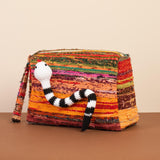 Basma Collection Sand Snake Multicolor Woven Pouch Online for Women | Free 3-Hour Delivery in Dubai | Boom & Mellow UAE