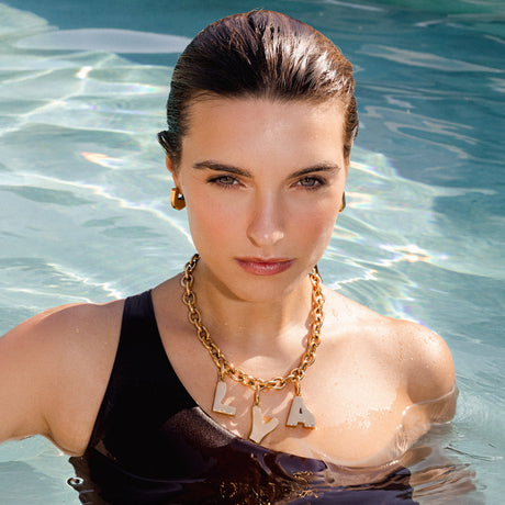 Thick Charm Chain Necklace