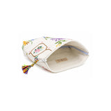 RELAX RE-LUX Heritage Blue Patch Embroidery Pouch
