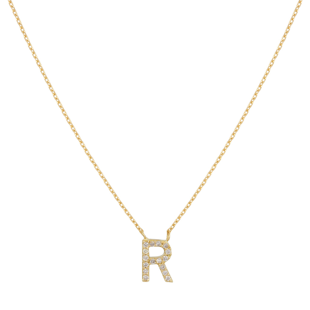 Ishq Initial R Necklace | Boom & Mellow