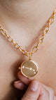 Silver Double-Sided Zodiac Charm