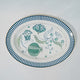 Curate Home Blue Chintz Platter