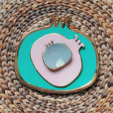Extra Small Ceramic Pomegranate Plate | East Gallery | Home Accessories | Home Decor