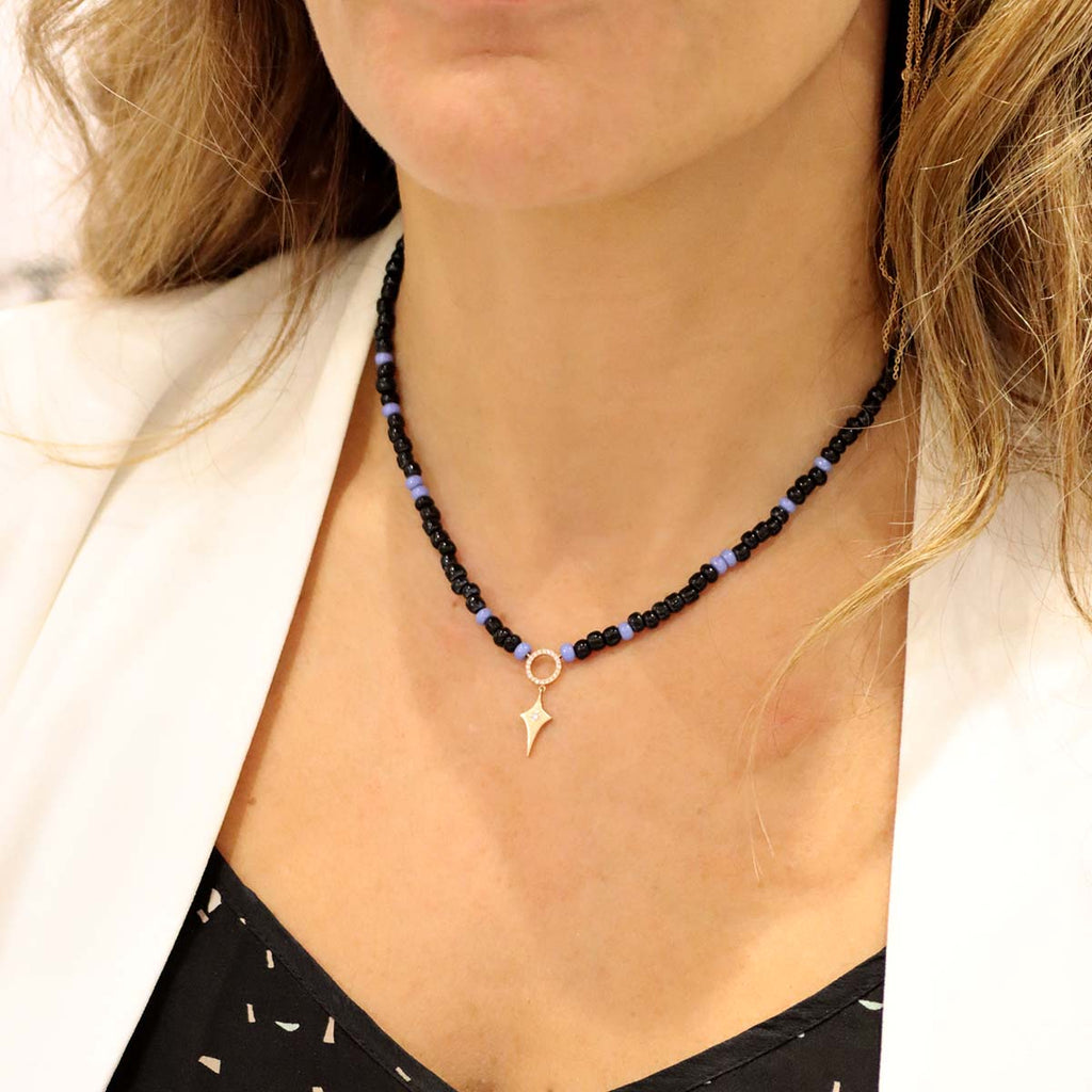 Diane Kordas Shield Charm Necklace | Boom & Mellow