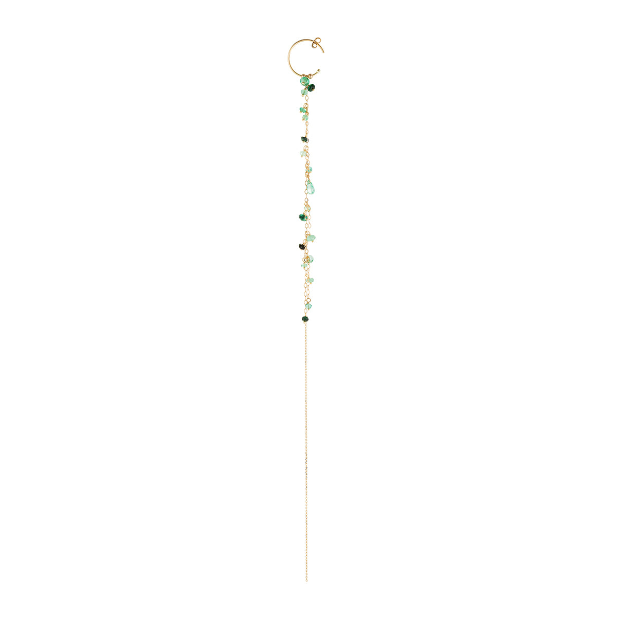 Kismet by Milka Struck Star Hoop Earring