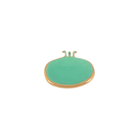 Extra Small Ceramic Pomegranate Plate