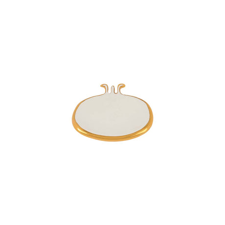 Extra Small Ceramic Pomegranate Plate