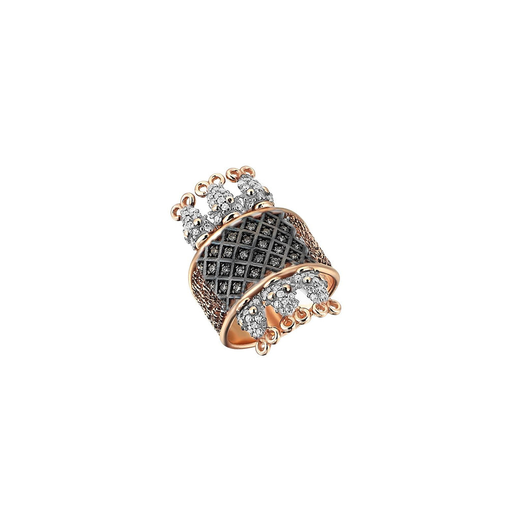 Kismet by Milka Six Serpent Cage Ring | Boom & Mellow