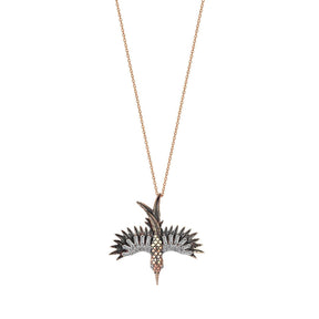 Kismet by Milka 18k Gold Small Phoenix Necklace
