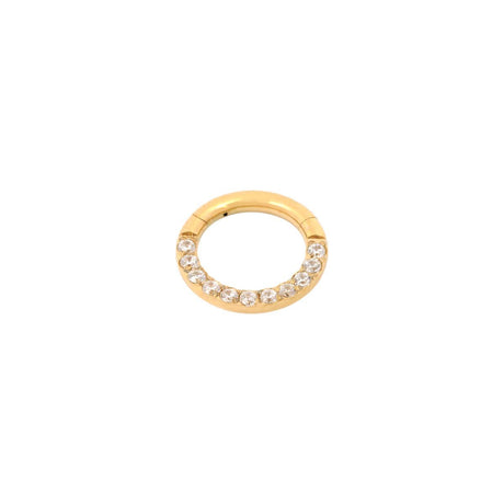 P for Piercing Gold 6mm Cartilage Hoop Earring | Boom & Mellow