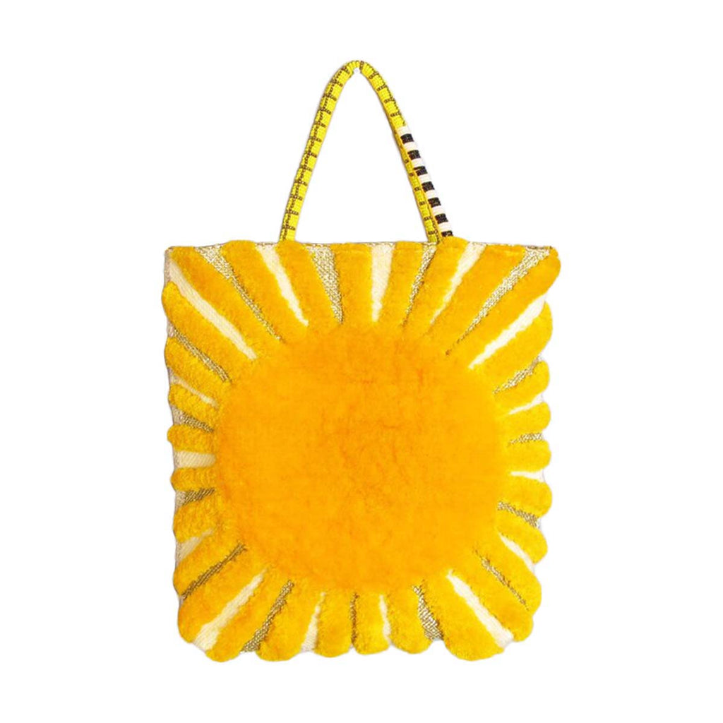 En Shalla Sun Yellow Medium Tote Bag | Boom & Mellow